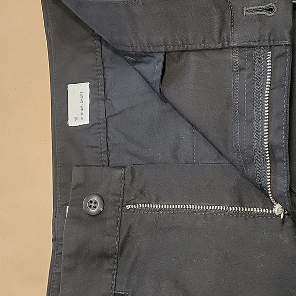 GAP Size 12 Black 3" Khaki Short, NEW with Tag - Picture 10 of 14